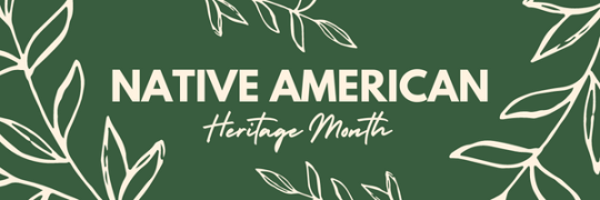 Native American Heritage Month Banner