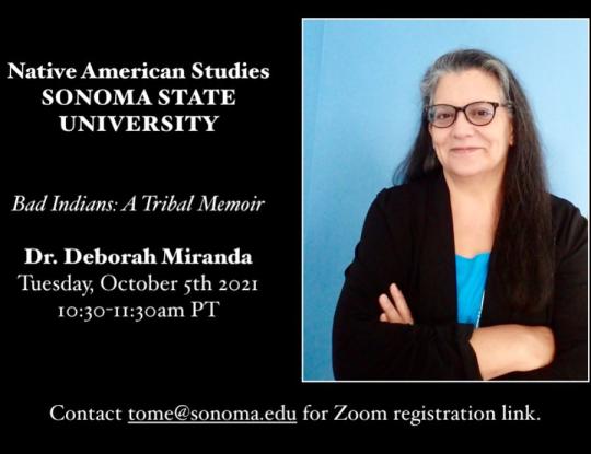 Dr. Deborah Miranda Presentation event detail