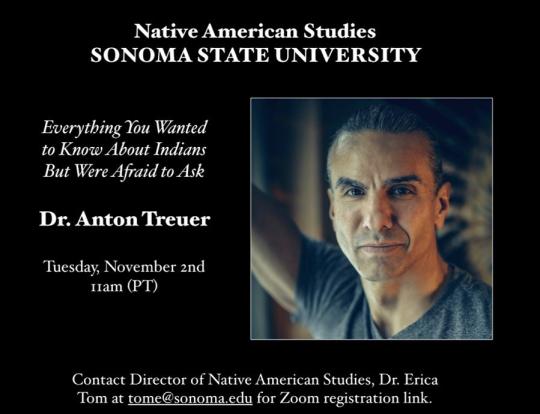 Dr. Anton Treuer event detail